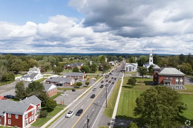 Farm fields and open meadows in Hadley, Massachusetts
